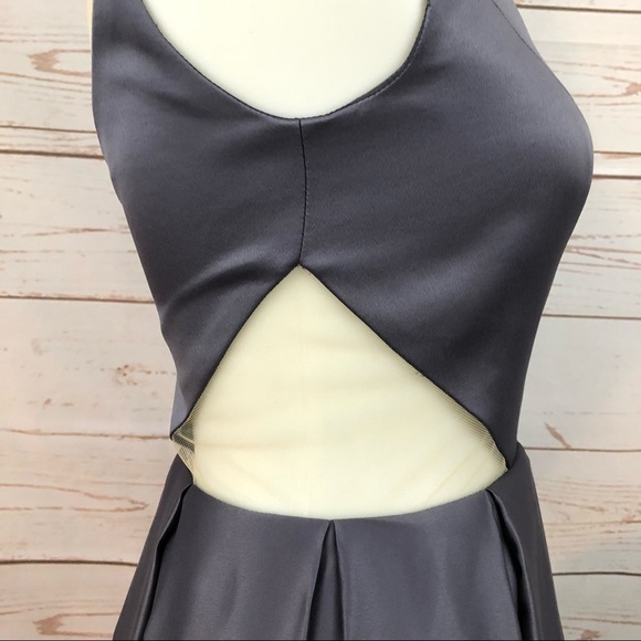 Vintage Y2K Peggy Hartanto Geometric Illusion Red Carpet Formal Cocktail Dress - Picture 6 of 9